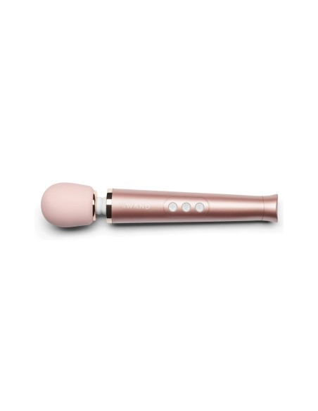 MASAJEADOR VIBRADOR RECARGABLE LE WAND PETITE - ORO ROSA