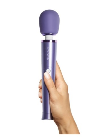 MASAJEADOR VIBRADOR RECARGABLE LE WAND PETITE - VIOLETA