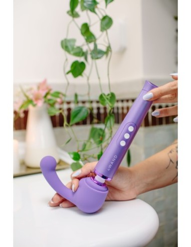 MASAJEADOR VIBRADOR RECARGABLE LE WAND PETITE -...