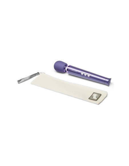 MASAJEADOR VIBRADOR RECARGABLE LE WAND PETITE - VIOLETA