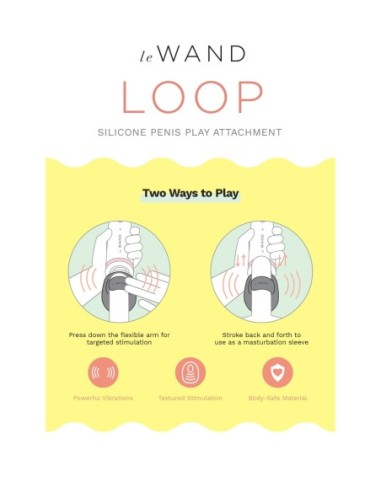 ACCESORIO DE SILICONA LE WAND PENIS PLAY