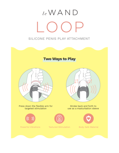 ACCESORIO DE SILICONA LE WAND PENIS PLAY