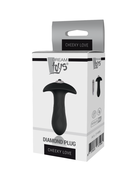 ENCHUFE DE DIAMANTE DE UNA VELOCIDAD CHEEKY LOVE