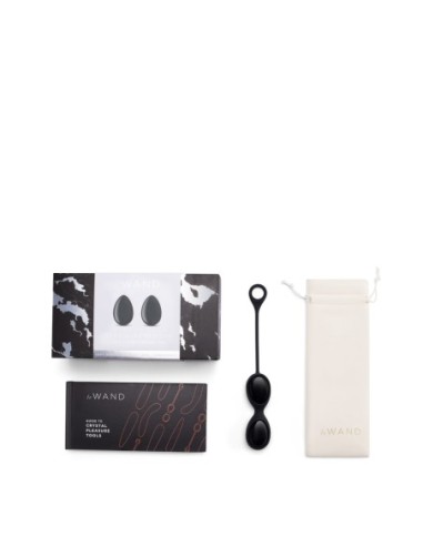 LE WAND CRISTAL YONI HUEVOS OBSIDIANA NEGRA