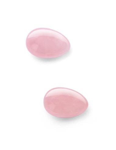 LE WAND CRISTAL YONI HUEVOS CUARZO ROSA