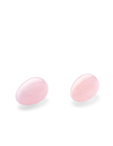 LE WAND CRISTAL YONI HUEVOS CUARZO ROSA