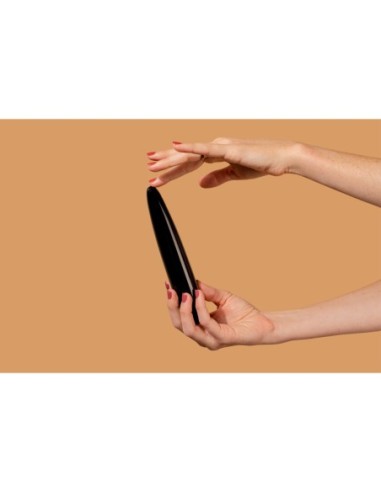 LE WAND VARITA DELGADA DE CRISTAL OBSIDIANA NEGRA