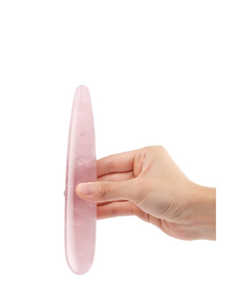 LE WAND VARITA DELGADA DE CRISTAL CUARZO ROSA