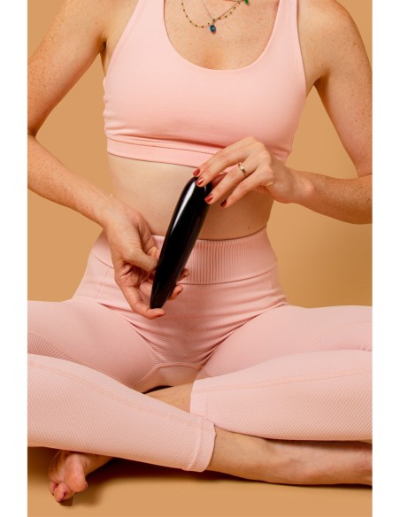 LE WAND VARITA CRISTAL OBSIDIANA NEGRA