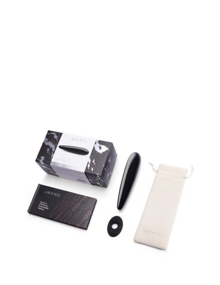 LE WAND VARITA CRISTAL OBSIDIANA NEGRA