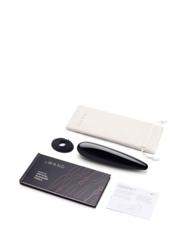 LE WAND VARITA CRISTAL OBSIDIANA NEGRA