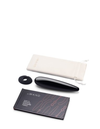 LE WAND VARITA CRISTAL OBSIDIANA NEGRA