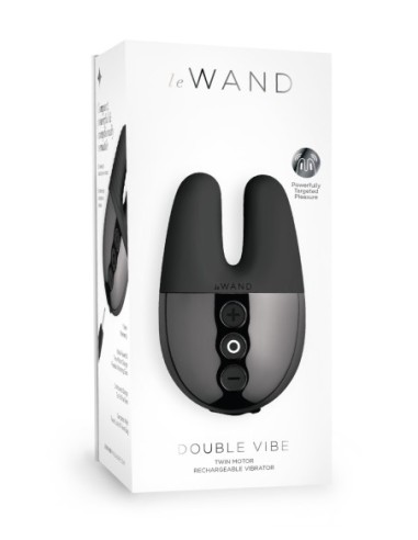 LE WAND DOBLE VIBRADOR NEGRO