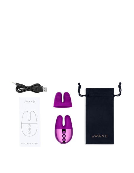 LE WAND DOBLE VIBRADOR CEREZA