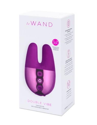 LE WAND DOBLE VIBRADOR CEREZA