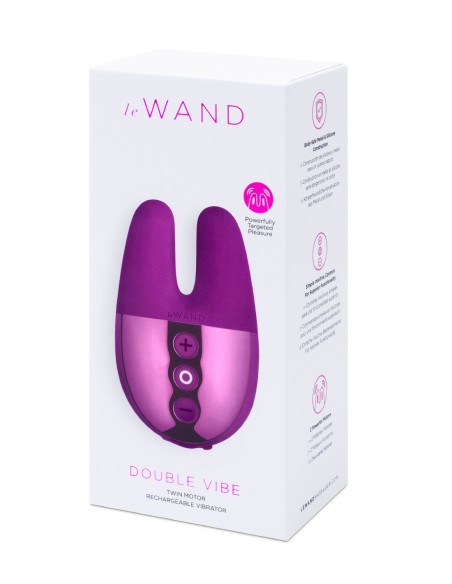 LE WAND DOBLE VIBRADOR CEREZA