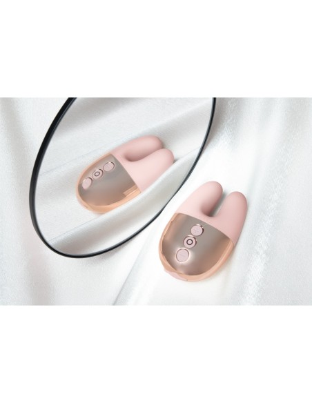 LE WAND DOBLE VIBRADOR ORO ROSA