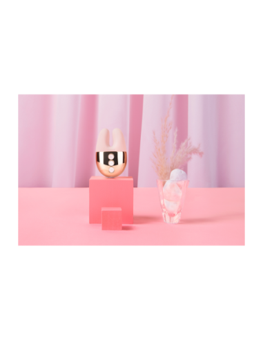 LE WAND DOBLE VIBRADOR ORO ROSA