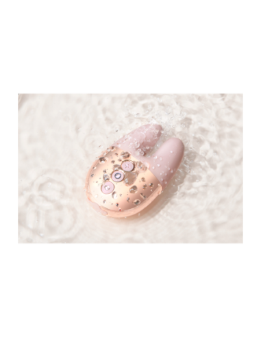 LE WAND DOBLE VIBRADOR ORO ROSA