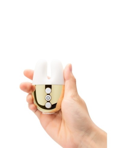 LE WAND DOBLE VIBRADOR ORO BLANCO