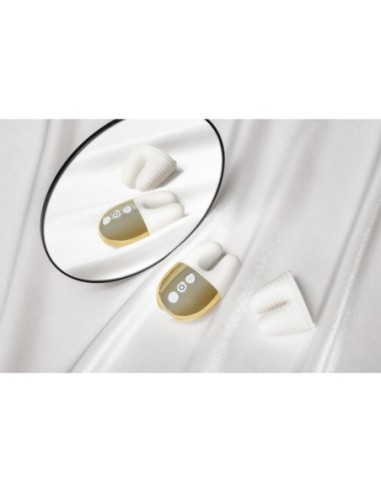 LE WAND DOBLE VIBRADOR ORO BLANCO