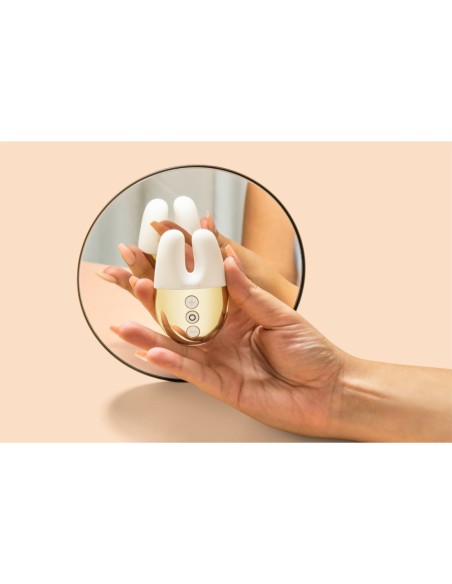 LE WAND DOBLE VIBRADOR ORO BLANCO