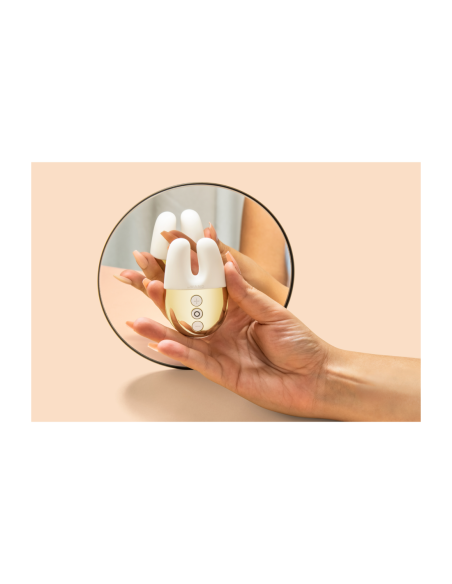 LE WAND DOBLE VIBRADOR ORO BLANCO