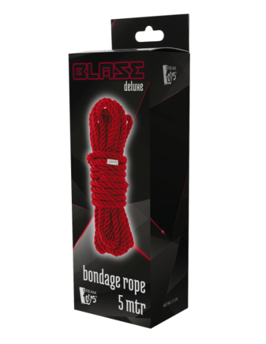 CUERDA BONDAGE BLAZE DELUXE 5M ROJO