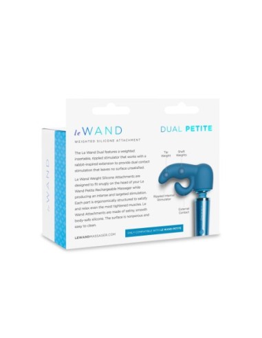 ACCESORIO DE SILICONA PESO DOBLE LE WAND PETITE