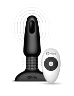 B-VIBE ENCHUFE RIMMING 2 NEGRO