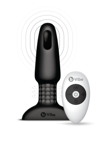 B-VIBE ENCHUFE RIMMING 2 NEGRO