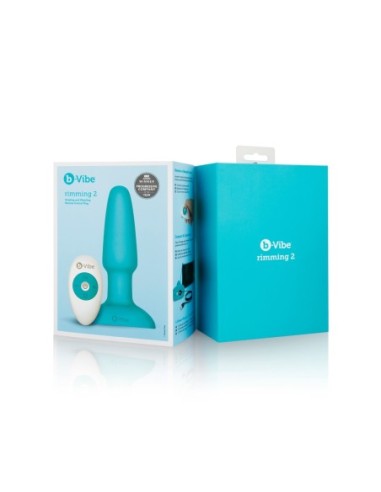 B-VIBE RIMMING PLUG 2 VERDE AZUL