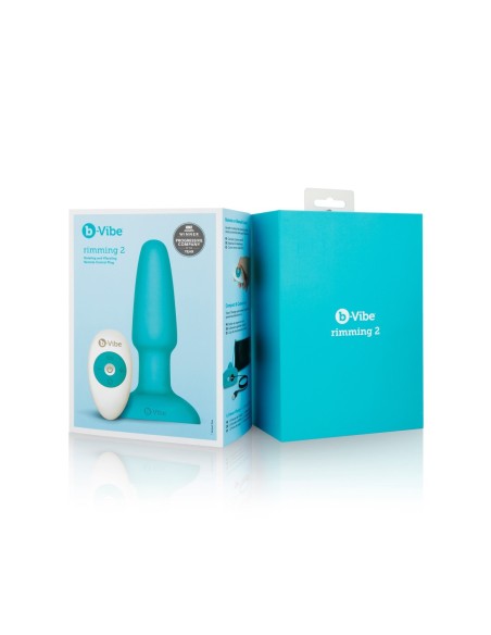B-VIBE RIMMING PLUG 2 VERDE AZUL
