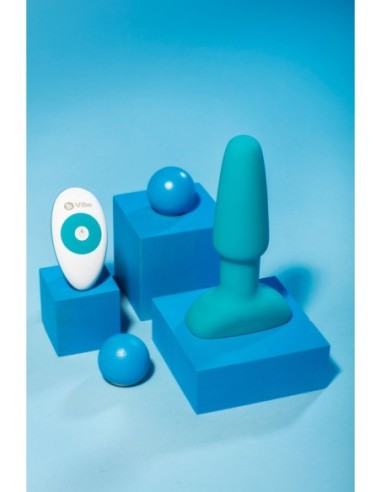 B-VIBE RIMMING PLUG 2 VERDE AZUL