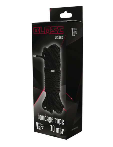 CUERDA BONDAGE BLAZE DELUXE 10M NEGRO