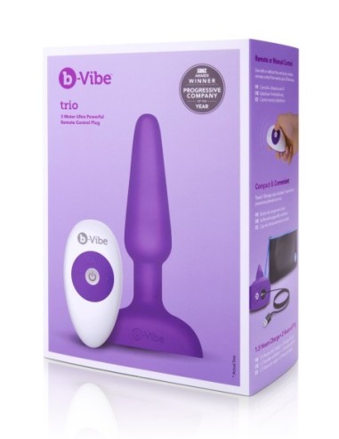 B-VIBE TRIO PLUG MORADO