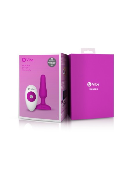 B-VIBE PLUG NOVICE FUCSIA