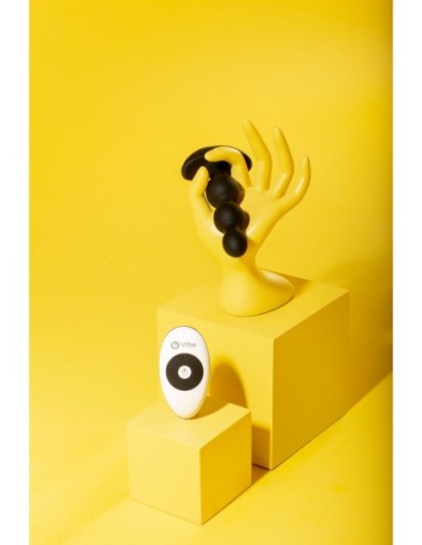 BOLAS ANALES B-VIBE TRIPLET NEGRO