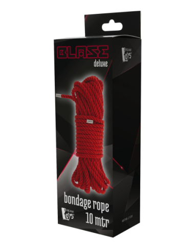 CUERDA BONDAGE BLAZE DELUXE 10M ROJO