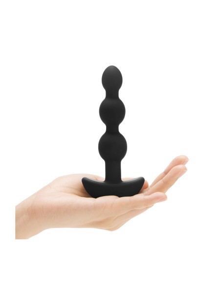 BOLAS ANALES B-VIBE TRIPLET NEGRO