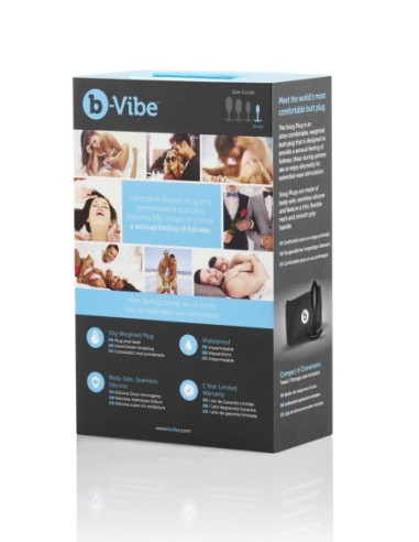 B-VIBE ENCHUFE SNUG 1 NEGRO