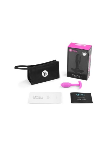  B-VIBE SNUG PLUG 1 FUCSIA