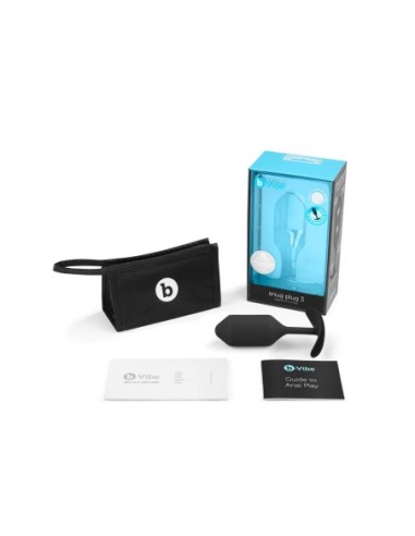 B-VIBE SNUG PLUG 3 NEGRO