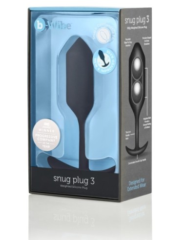 B-VIBE SNUG PLUG 3 NEGRO