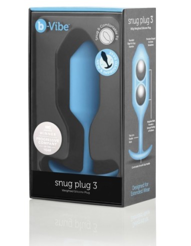 B-VIBE SNUG PLUG 3 AZUL
