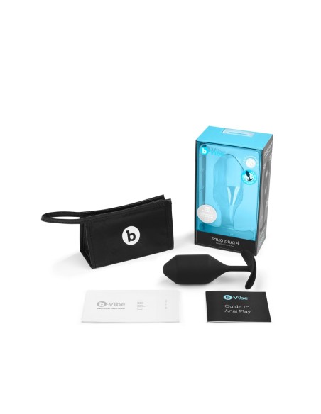 B-VIBE SNUG PLUG 4 NEGRO