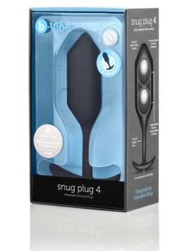 B-VIBE SNUG PLUG 4 NEGRO