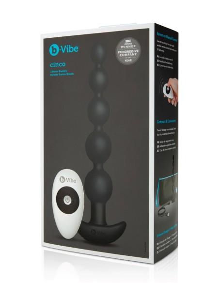 BOLAS ANALES B-VIBE CINCO NEGRO