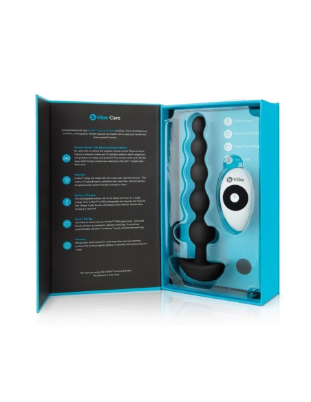 BOLAS ANALES B-VIBE CINCO NEGRO