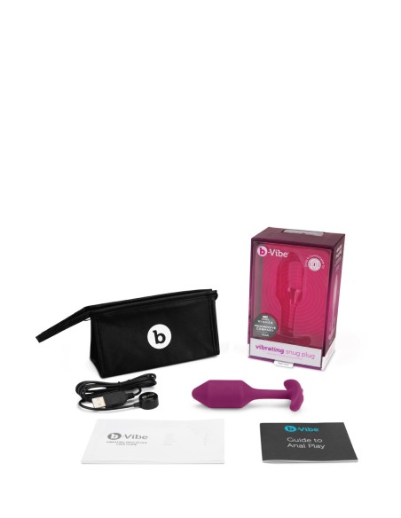 B-VIBE PLUG VIBRADOR 2 ROSAS